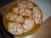 Überbackene Baquettes - Rezept