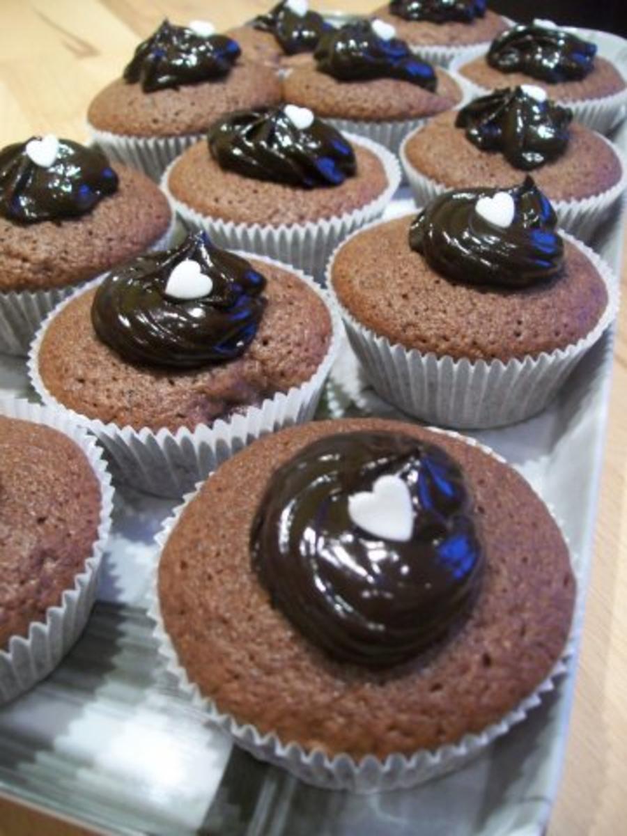 Bananen-Schoko-Cupcakes - Rezept - Bild Nr. 2