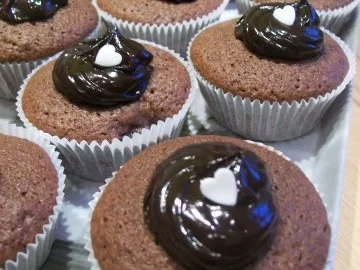 Bananen-Schoko-Cupcakes - Rezept - Bild Nr. 2