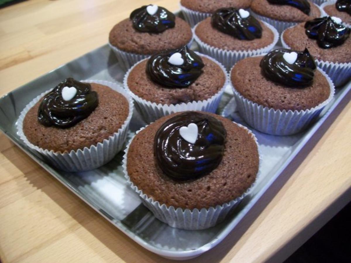 Bananen-Schoko-Cupcakes - Rezept mit Bild - kochbar.de