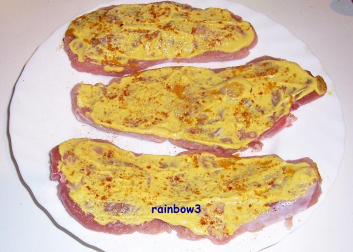 Kochen: Schnitzel mit Senfhaube - Rezept - Bild Nr. 3