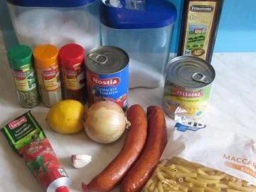 Nudelsoße mit Cabanossi und Mais - Rezept - Bild Nr. 2