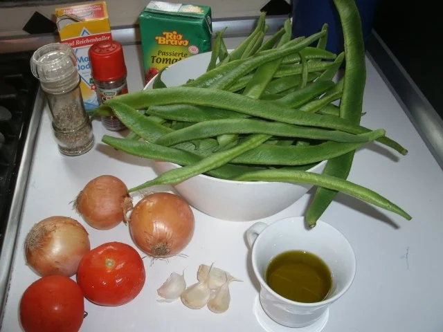 Rezept: Stangen(prunk)bohnen in Öl- heiß und kalt ein Genuss - vegan Bild Nr. 3 Stangen(prunk)bohnen in Öl- heiß und kalt ein Genuss - vegan - Rezept - Bild Nr. 3