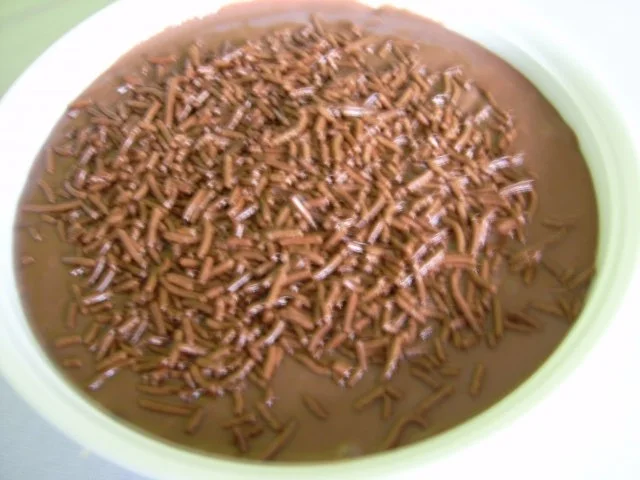 Schokopudding mit Birne - Rezept - Bild Nr. 3