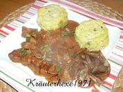 Rindergulasch trifft auf starken Espresso - Rezept