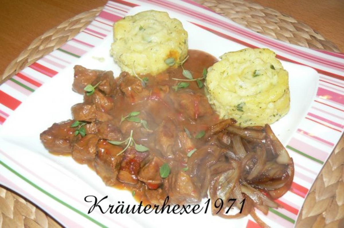 Rindergulasch trifft auf starken Espresso - Rezept By Kraueterhexe1971