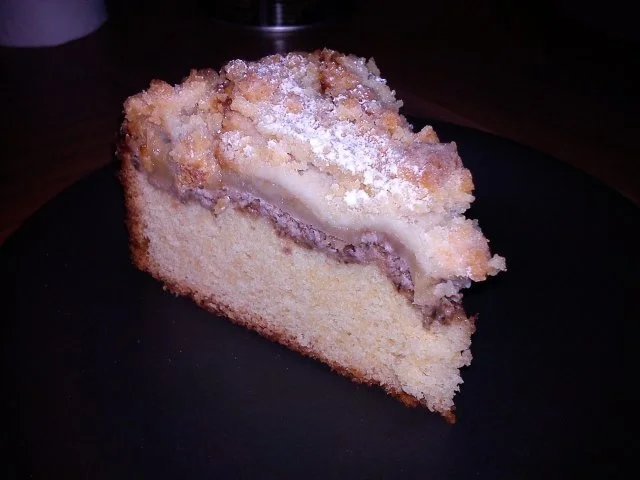 Apfelstreuselkuchen mit Nüssen (20 cm Springform) - Rezept