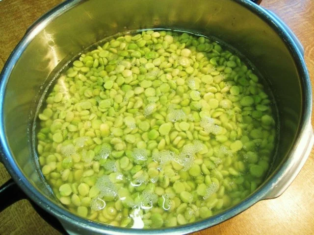 Eintopf mit grünen Schälerbsen ... - Rezept - Bild Nr. 2