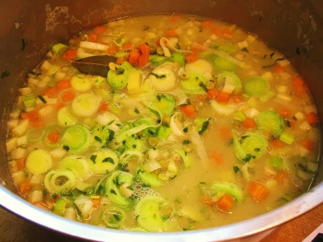 Eintopf mit grünen Schälerbsen ... - Rezept - Bild Nr. 5