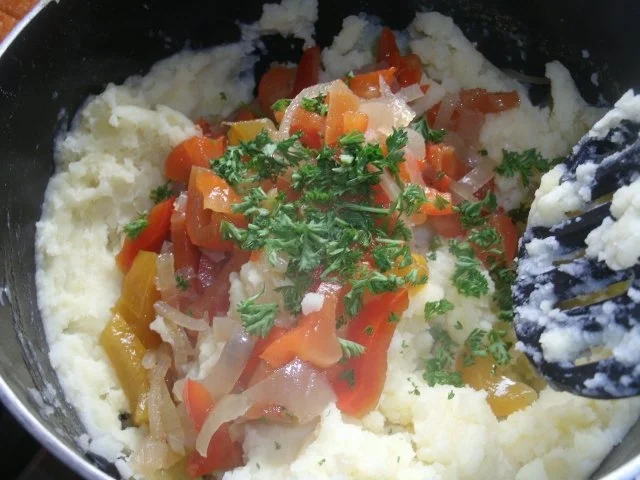 Kartoffelpüree mit eingelegter Paprika - Rezept - Bild Nr. 4