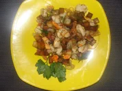 Meeresfrüchte : Jakobsmuschelsalat - Rezept