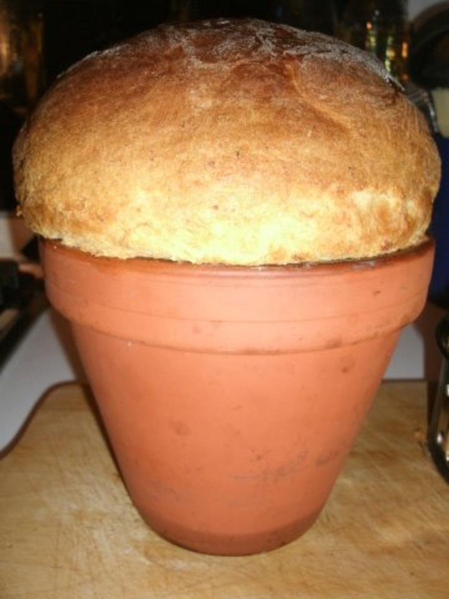 Kartoffel- Brioche aus dem Blumentopf - Rezept - Bild Nr. 2