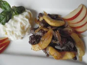 Kalbsleberstreifen mit ... - Rezept