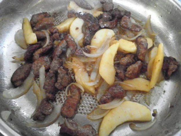 Kalbsleberstreifen mit ... - Rezept - Bild Nr. 3