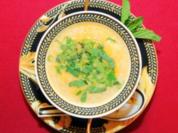 Rote Linsensuppe, Kumin-Hackbällchen und Minze (Gundis Zámbó) - Rezept