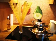 Spaghetti mit frischem Spinat - Rezept