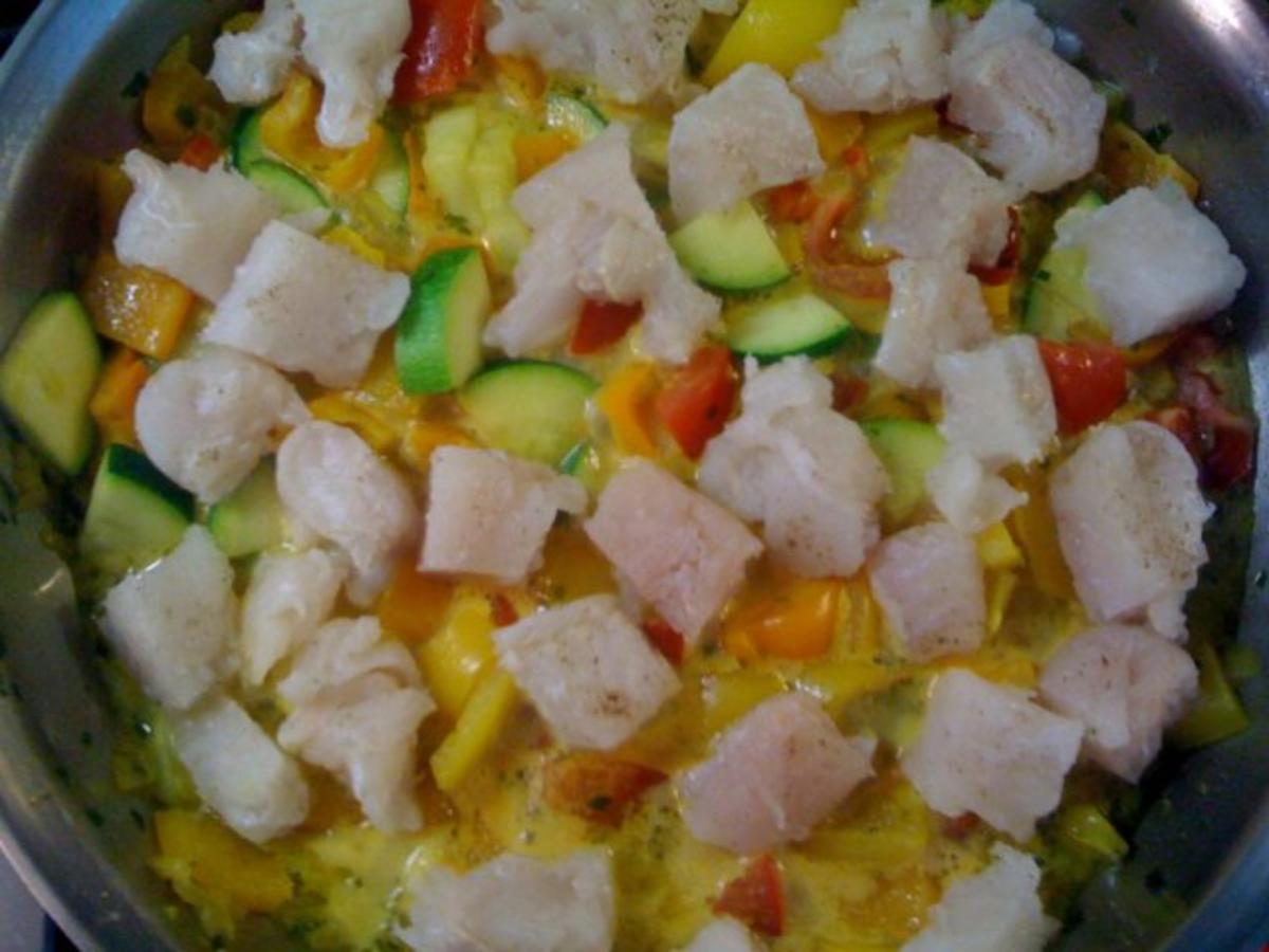 Curry-Fisch-Gemüse-Pfanne - Rezept - Bild Nr. 2