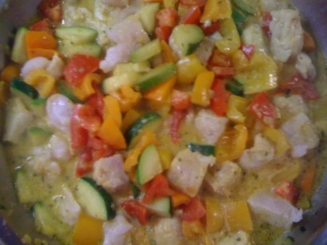 Curry-Fisch-Gemüse-Pfanne - Rezept - Bild Nr. 3