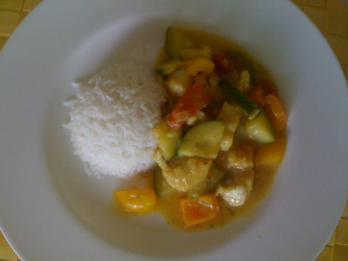 Curry-Fisch-Gemüse-Pfanne - Rezept - Bild Nr. 4