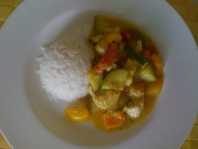 Curry-Fisch-Gemüse-Pfanne - Rezept - Bild Nr. 4