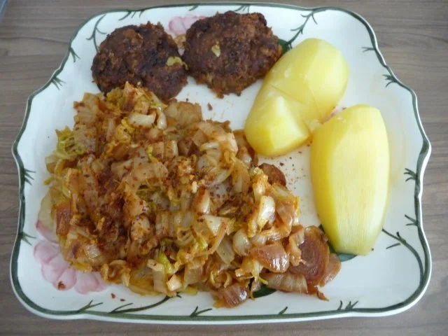 Rezept: Gemüsebeilage : Paprikakraut ala "Nightcooker" Gemüsebeilage : Paprikakraut ala "Nightcooker" - Rezept