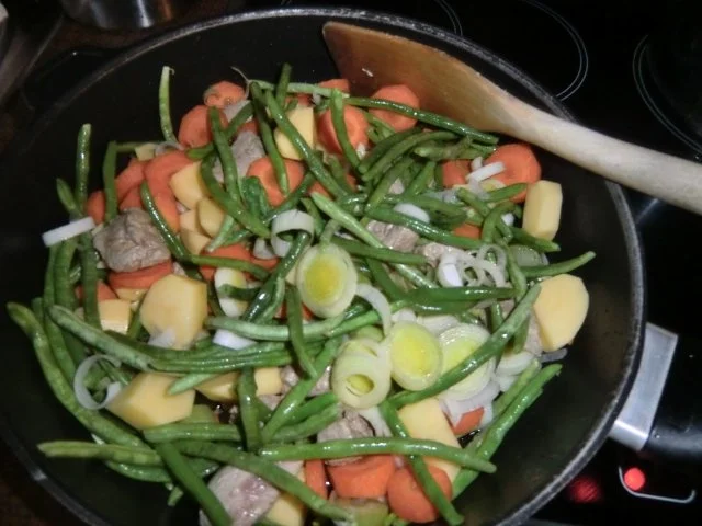 Kartoffel- Bohnentopf mit Schweinefilet - Rezept - Bild Nr. 4