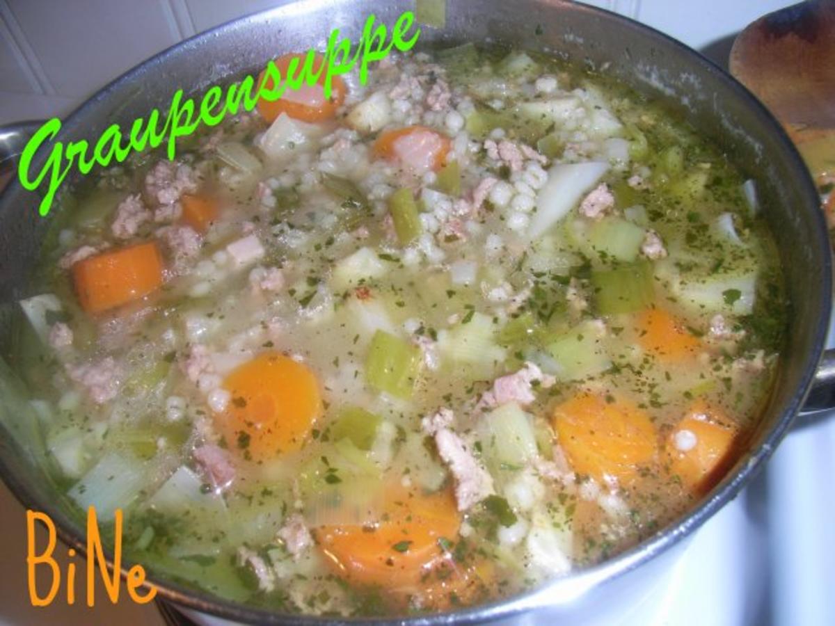 BiNe` S GRAUPENSUPPE - Rezept mit Bild - kochbar.de