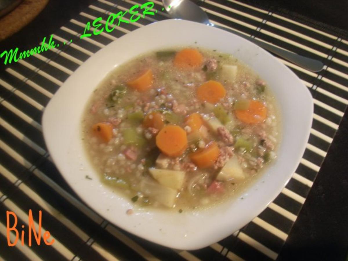 BiNe` S GRAUPENSUPPE - Rezept