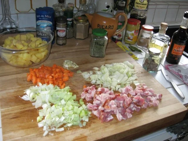 Rezept: Kara`s Erbsensuppe us d ´r Lamäng Bild Nr. 2 Kara`s Erbsensuppe us d ´r Lamäng - Rezept - Bild Nr. 2