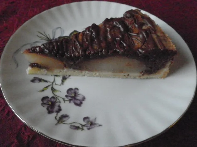 Rezept: Birne - Schoko - Nuss - Kuchen Bild Nr. 2 Birne - Schoko - Nuss - Kuchen - Rezept - Bild Nr. 2