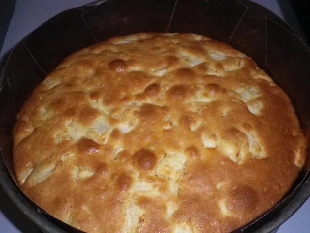 Rezept: Apfelkuchen mit Baiserhaube Bild Nr. 2 Apfelkuchen mit Baiserhaube - Rezept - Bild Nr. 2