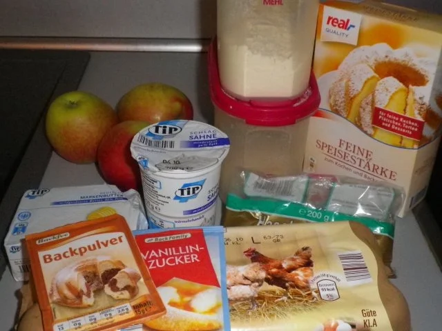 Rezept: Apfelkuchen mit Baiserhaube Bild Nr. 4 Apfelkuchen mit Baiserhaube - Rezept - Bild Nr. 4