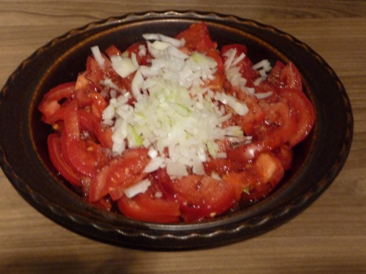 Salat : Tomatensalat ganz fix - Rezept - Bild Nr. 4