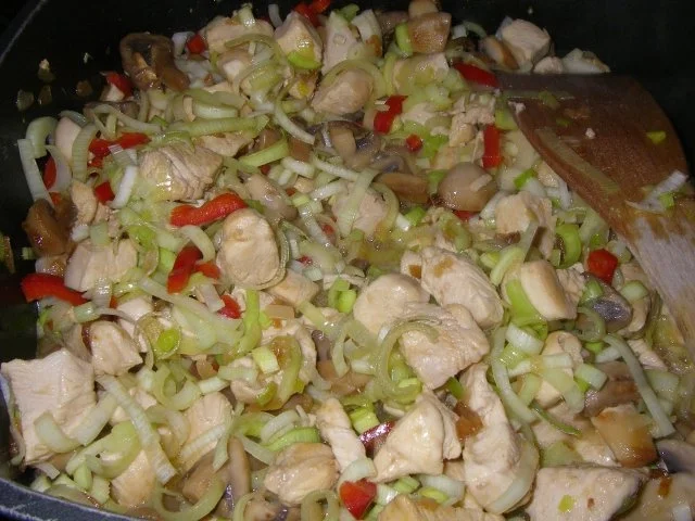 Rezept: Hühnchen-Champignon-Geschnetzeltes Bild Nr. 4 Hühnchen-Champignon-Geschnetzeltes - Rezept - Bild Nr. 4