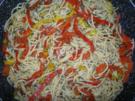 Paprika - Spaghetti - Rezept