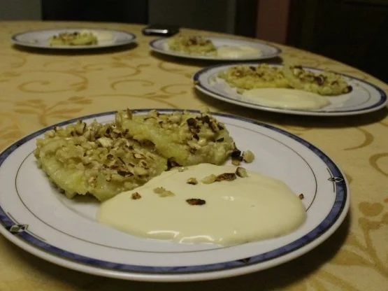 Gebackene Cashew-Ananas mit Vanillecreme - Rezept - Bild Nr. 2
