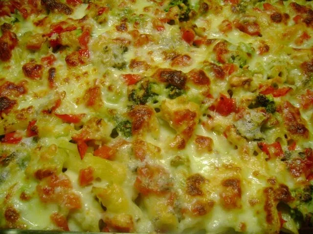 Geflügel: Gebratener  Broccoli mit Hähnchenfilet auf Rigatoni - Rezept - Bild Nr. 11