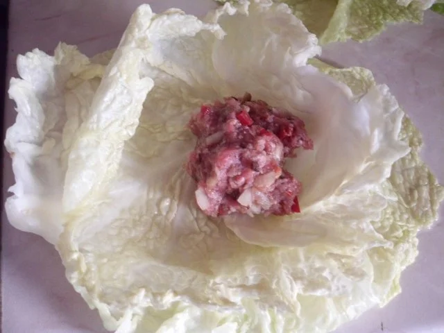 Rezept: Wirsingrouladen Bild Nr. 7 Wirsingrouladen - Rezept - Bild Nr. 7