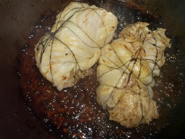 Rezept: Wirsingrouladen Bild Nr. 10 Wirsingrouladen - Rezept - Bild Nr. 10