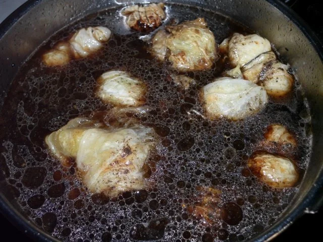 Rezept: Wirsingrouladen Bild Nr. 11 Wirsingrouladen - Rezept - Bild Nr. 11