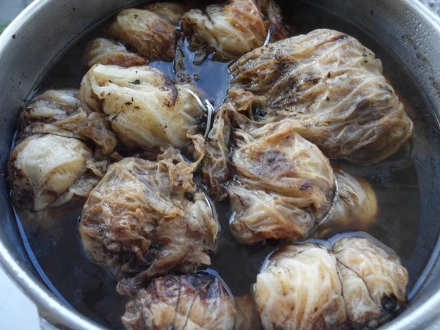 Rezept: Wirsingrouladen Bild Nr. 13 Wirsingrouladen - Rezept - Bild Nr. 13