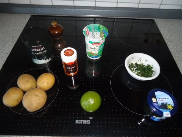 Kaviar Kartoffel-Turm - Rezept