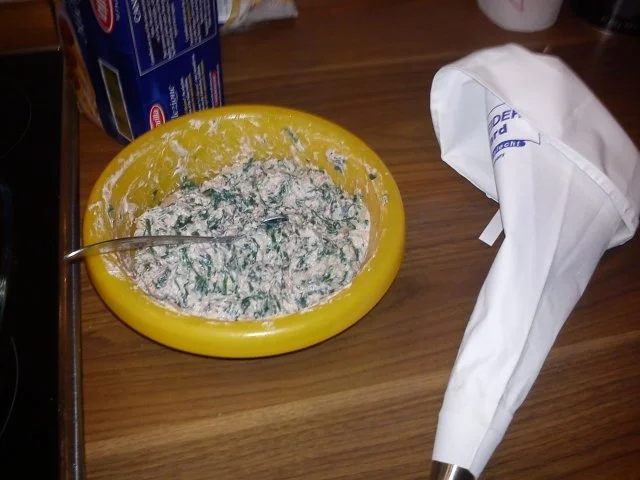 Cannelloni mit Thunfisch und Spinat - Rezept - Bild Nr. 5