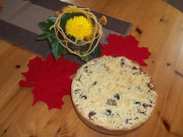 Zwetschgenkuchen mit Butterstreuseln - Rezept