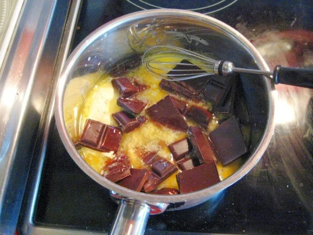 Rezept: Mandel-Schoko-Kuchen Bild Nr. 3 Mandel-Schoko-Kuchen - Rezept - Bild Nr. 3