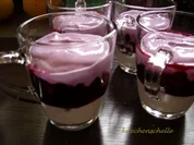 Dessert: Quarkdessert mit Heidelbeeren und Feigen - Rezept