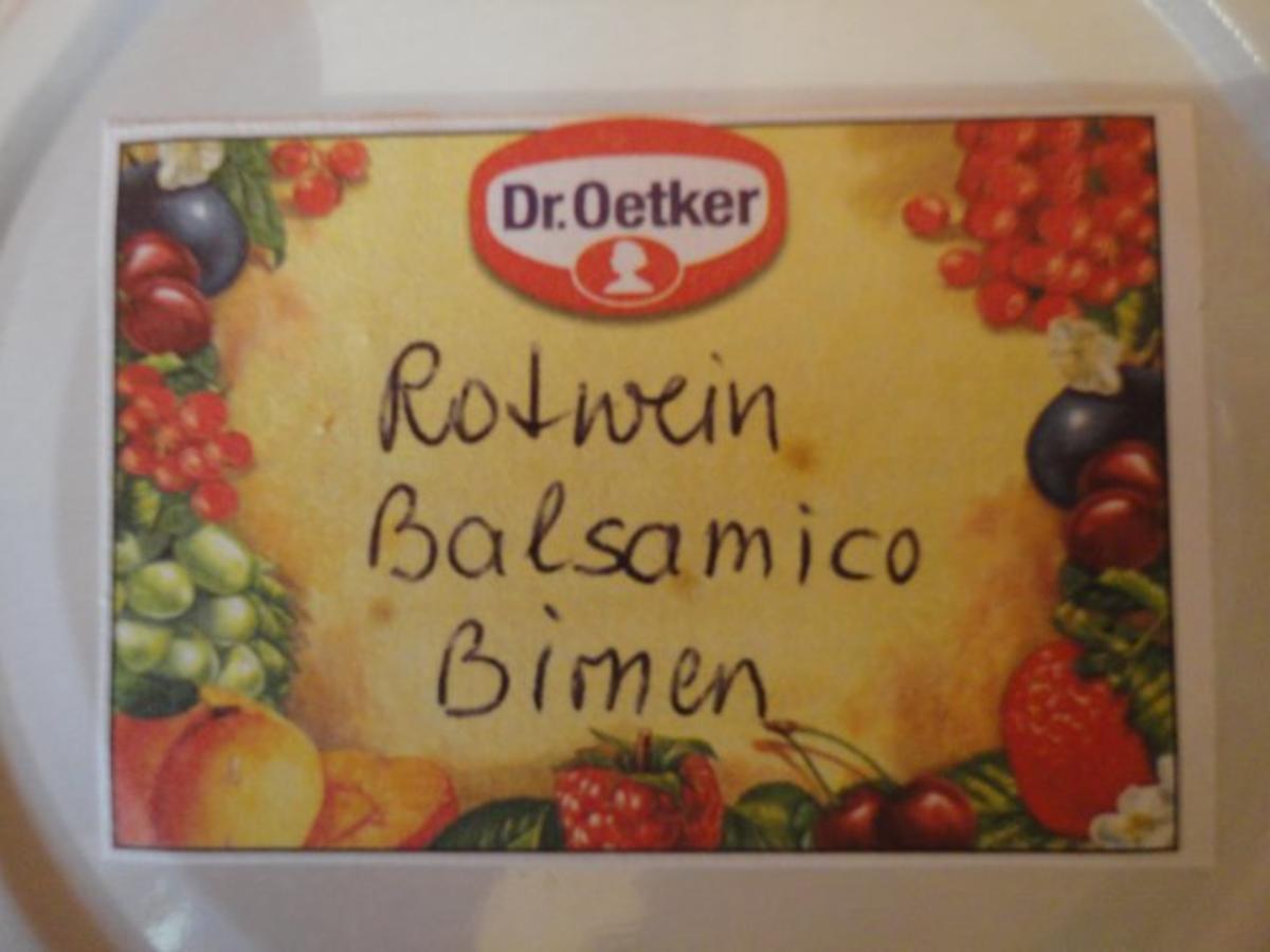 Rotwein-Balsamico-Birnen - Rezept