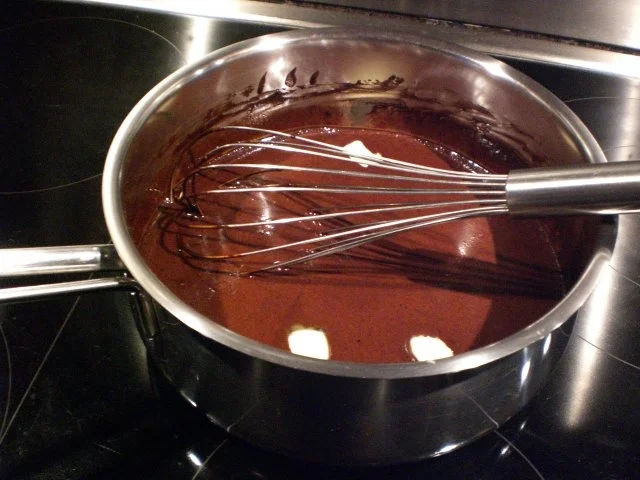 Birne Helene mit Sauce au chocolat legere - Rezept - Bild Nr. 4