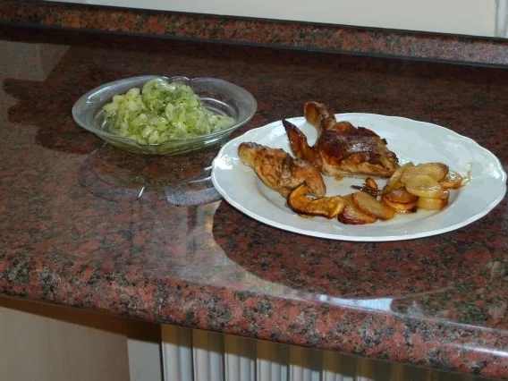 Hähnchen aus dem Backofen - Rezept - Bild Nr. 4