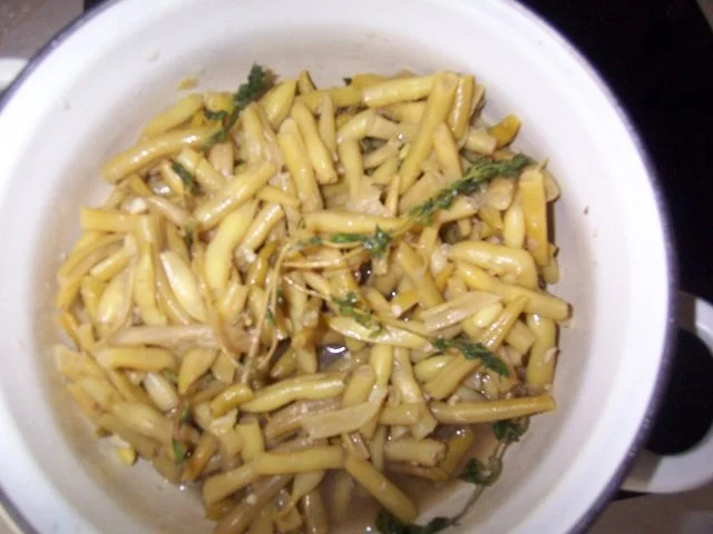 Säuerliches Wachsbohnengemüse - Rezept - Bild Nr. 2